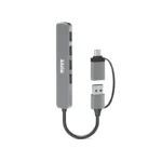 HUB Port Designs USB-C / USB-A vers 4 ports USB-A 3.0 5Gbps Slim