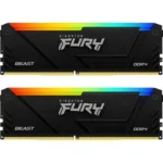 Memorija DDR4 64GB 3600MHz (2x32) Kingston Fury Beast RGB KF436C18BB2AK2/64 - Slika 2
