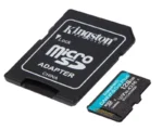 Micro SD Card 128GB Kingston+SD adapter SDCG4/128GB -  200/160 MB/s - Slika 2
