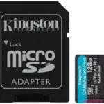 Micro SD Card 128GB Kingston+SD adapter SDCG4/128GB -  200/160 MB/s