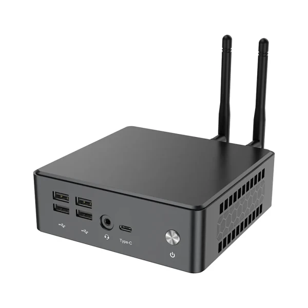 Mini PC Zeus MPI12- Intel i3-1220P 10C 4.4 GHz/DDR4/M.2/LAN/Dual WiFi/BT/HDMI/DP/