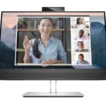 Monitor 24 HP E24mv 1920x1080/IPS/60Hz/5ms/HDMI/VGA/DP/Zvučnici/kamera/pivot 169L0AA