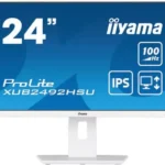 Monitor 24 Iiyama XUB2492HSU-W6  1920x1080/Full HD IPS/100Hz/4ms/HDMI/DP/USB/Zvučnici/beli