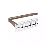 Patch panel Schrack 19/1U za 24 modula prazan HSER0240GS - Slika 2