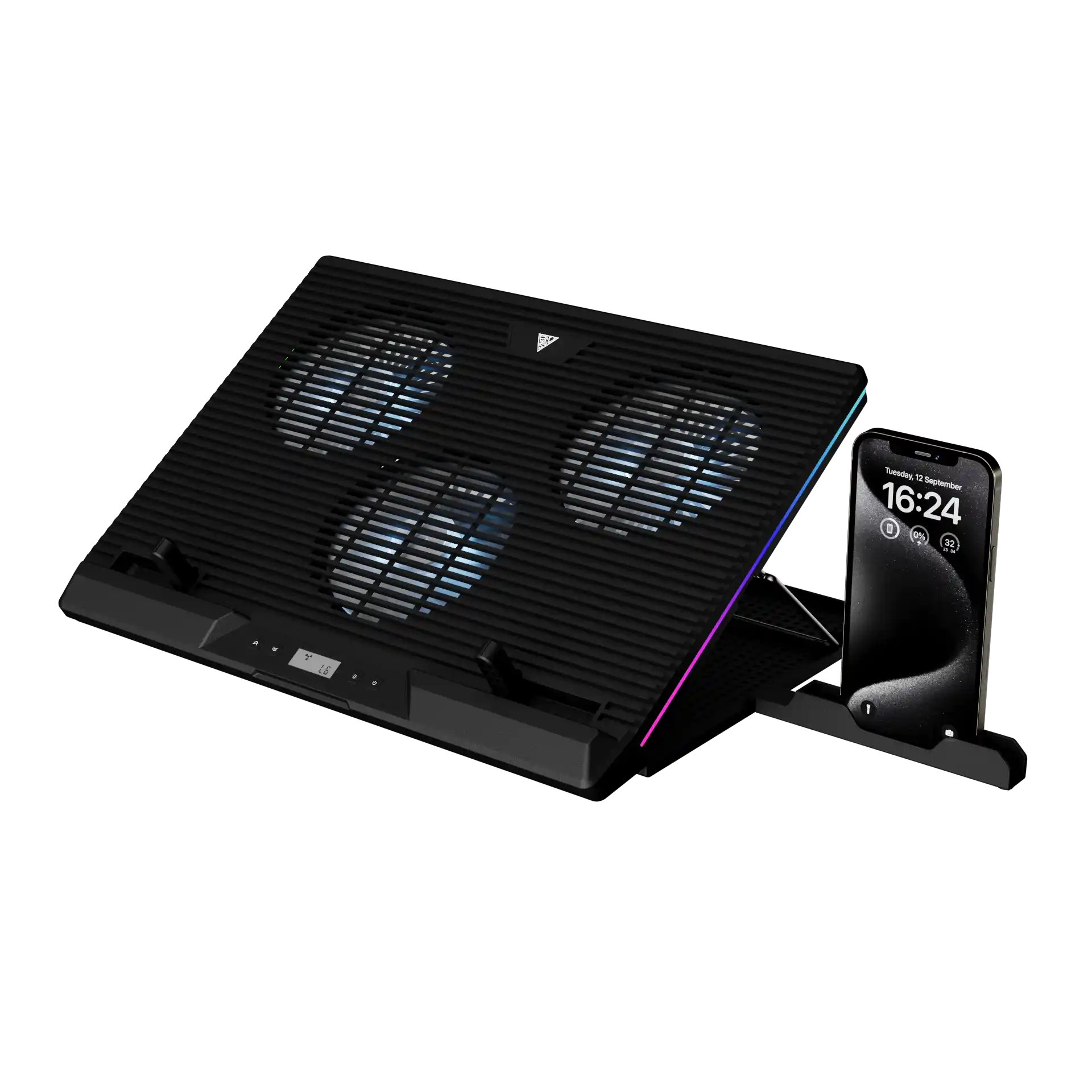 Postolje za laptop Gamdias Aether M1-7301 3x120mm/2xUSB-A