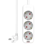 Produžni kabl 3 utičnice 1.4m Max MPS-103-1.4M Beli