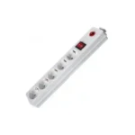 Produžni kabl 5r/3m sa prekidačem i zaštitom 3x1.5mm2 (Linkom) - beli