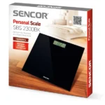 Telesna vaga Sencor SBS 2300BK/LCD/crna - Slika 2
