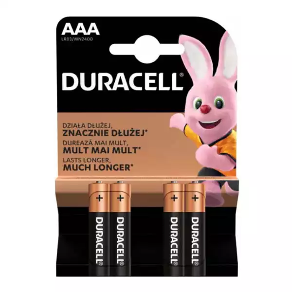 Baterija Duracell Basic LR3 AAA (pak 4 kom)