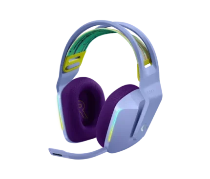 Bežične slušalice sa mikrofonom Logitech G733 Lightspeed Lilac