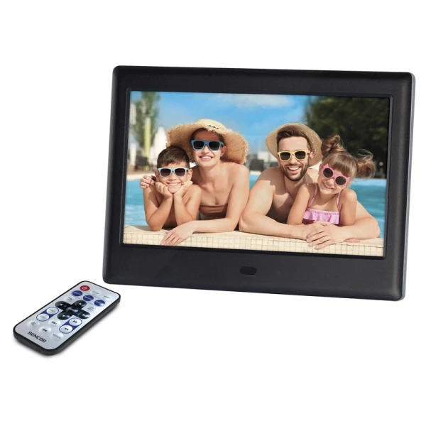 Digitalni Foto ram za slike SENCOR SDF 782 BK crna