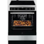 Električni šporet Electrolux LKR66021MX  širina 60cm/keramička ploča