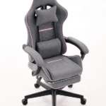 Gaming stolica ePlayGame HC-4095 PG/do 120kg/ platno/sivo roze