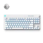 Gaming tastatura MCHOSE Mix 87 White/Mount Tai Magnetic switch GT