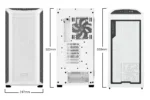 Kućište Be Quiet Shadow Base 800 DX White BGW62 - Slika 2