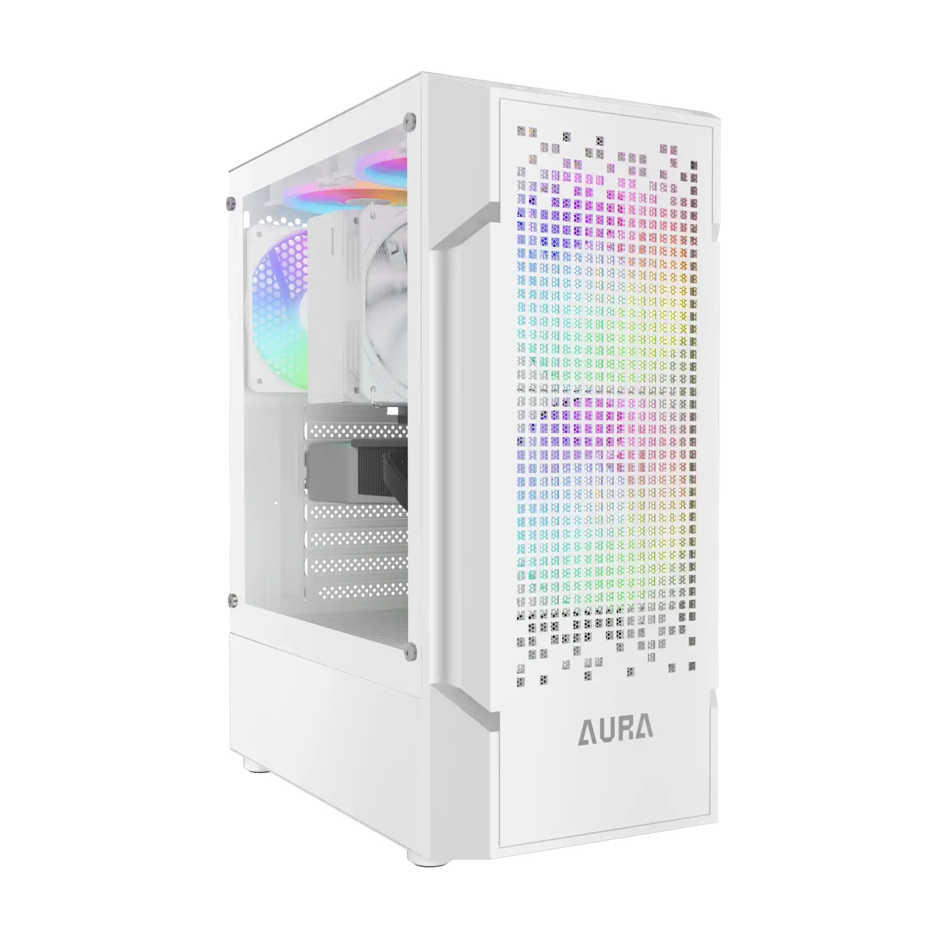 Kućište Gamdias Aura GC7 ARGB - Belo