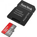 Micro SD 128GB SanDisk Ultra + adapter SDSQUAB-128G-GN6MA