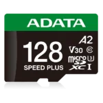 Micro SDXC 128GB A-Data Class 10 + adapter 180/160 MB/s UD128GUI3V30A2SP-RA1