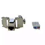 Modul RJ-45 kat. 6E STP HSEMRJ6GWS Schrack - Slika 2