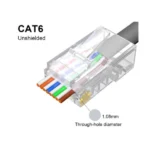 Prolazni mrežni utikač RJ45 Cat 6 TS51P/Cat6 - Slika 3
