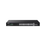 Svič 10/100/1000 26-port + 2SFP Tenda TEG1128P-24-250W/24-Port PoE