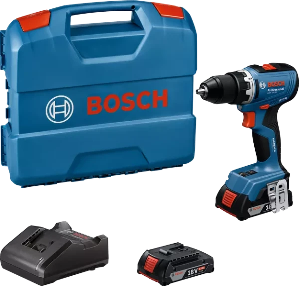 Akumulatorska bušilica - odvrtač Bosch GSR 18V-65; 18V; 2x2