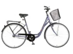 Bicikla city Vennsini diamante 26/V-BRAKE/6 brzina/sa korpom/plava - Slika 2
