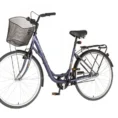 Bicikla city Vennsini diamante 26/V-BRAKE/6 brzina/sa korpom/plava