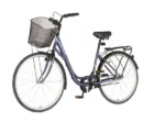 Bicikla city Vennsini diamante 26/V-BRAKE/6 brzina/sa korpom/plava