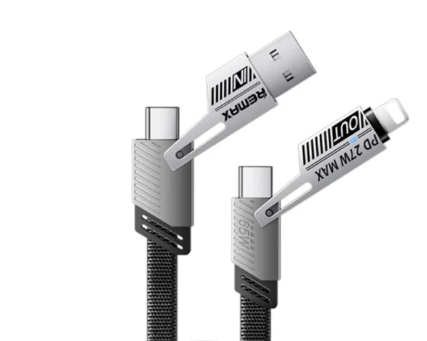 DATA kabl Remax RC-C189 3.1 USB/TIP C/Iphone 65W 1m crna