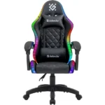 Gaming stolica Defender Energy/RGB/eko koža/do 100kg/crna - Slika 2