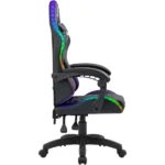 Gaming stolica Defender Energy/RGB/eko koža/do 100kg/crna - Slika 3