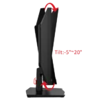 Monitor 24.5 Titan Army P2510G 1920x1080/FHD IPS/1ms/180Hz/HDMi/DP/HDR10/Tilt - Slika 4