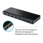TP-Link USB HUB 7 port UH720 3.0 5V/2.4ATP-Link USB HUB 7 port UH720 3.0 5V/2.4A - Slika 4